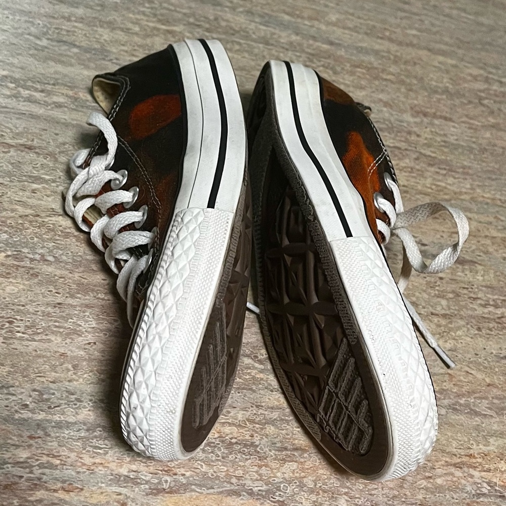 Converse All Star Unisex tie dye brown sneakers - Picture 8 of 16